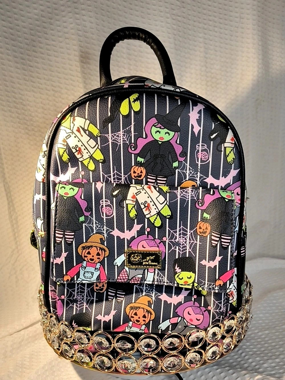 Betsey Johnson Luv Betsey by Betsey Johnson Halloween Print Small Backpack